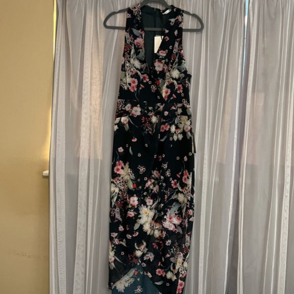 Cooper St. Dresses & Skirts - New Cooper St. Floral Navy Midi Dress